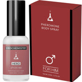 Pheromones to Attract Women for Men (Hero) Body Spray - Bold, Extra Strength Human Pheromones Fragrance Body Spray - 50ml (Human Grade Pheromones to Attract Women)