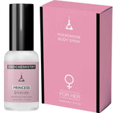PRINCESS Body Spray - Elegant, Ultra Strength Organic Human Pheromones Fragrance Body Spray 50ml