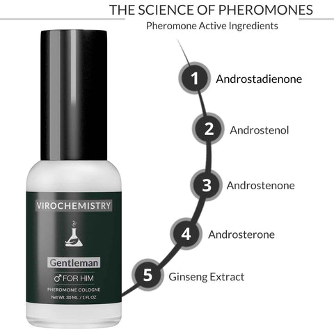 Gentleman - Exclusive, Ultra Strength Organic Fragrance Body Cologne Spray - 1 Fl Oz