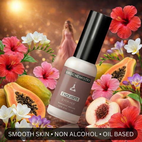 Exquisite - Elegant, Ultra Strength Organic Fragrance Body Perfume (1 Fl. Oz)
