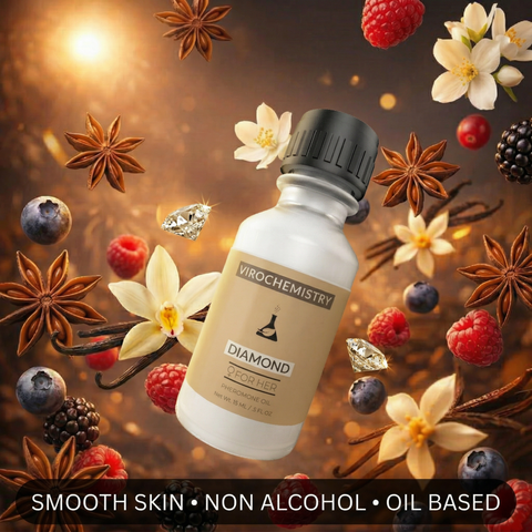 DIAMOND - Elegant, Ultra Strength Organic Fragrance Body Perfume Oil 15mL Concentrate