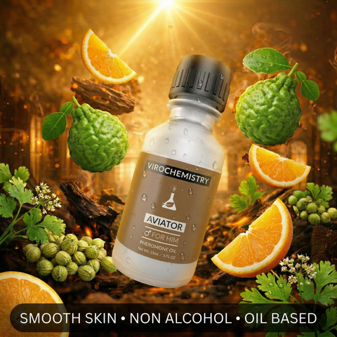 Pheromone Cologne Oil (AVIATOR) - Bold, Extra Strength Human Pheromones Formula – 15mL Concentrate