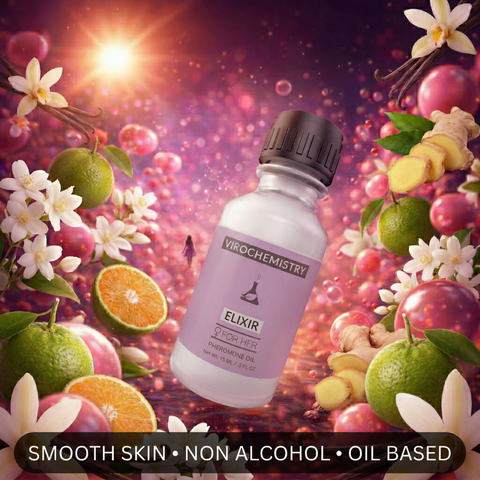 ELIXIR) - Elegant, Ultra Strength Organic Fragrance Body Perfume Oil 15mL Concentrate