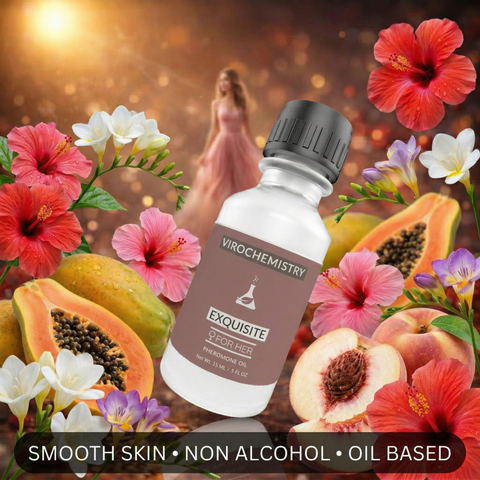 EXQUISITE - Elegant, Ultra Strength Organic Fragrance Body Perfume Oil 15mL Concentrate