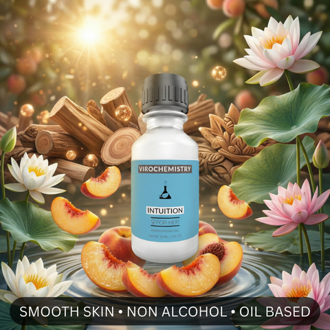 INTUITION - Elegant, Ultra Strength Organic Fragrance Body Perfume Oil 15mL Concentrate