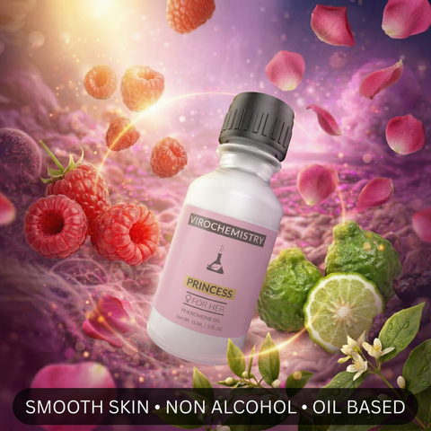 Princess - Elegant, Ultra Strength Organic Fragrance Body Perfume Oil
