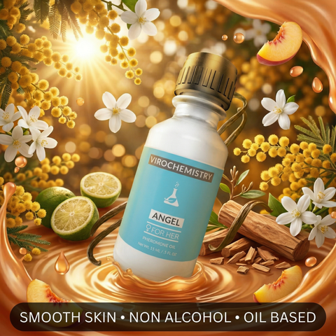 ANGEL - Elegant, Ultra Strength Organic Fragrance Body Perfume Oil 15mL Concentrate