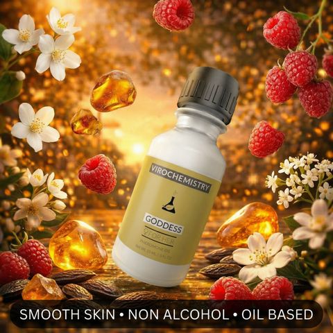 GODDESS - Elegant, Ultra Strength Organic Fragrance Body Perfume Oil 15mL Concentrate