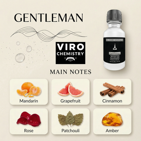 Pheromone Cologne Oil [Gentlemen] - Bold, Extra Strength Human Pheromones Formula