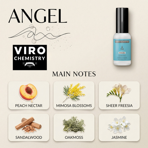 Angel - Elegant, Ultra Strength Organic Fragrance Body Perfume (1 Fl. Oz)