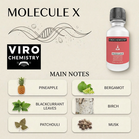 (Molecule X) Cologne Oil - Bold, Extra Strength Human Pheromones