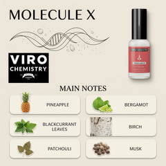 Molecule X Cologne - Bold, Extra Strength Human Pheromones Formula 30ml