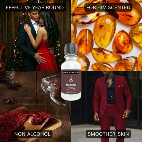 Armour Cologne Oil - Bold, Extra Strength Human Pheromones Formula