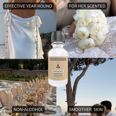 DIAMOND - Elegant, Ultra Strength Organic Fragrance Body Perfume Oil 15mL Concentrate
