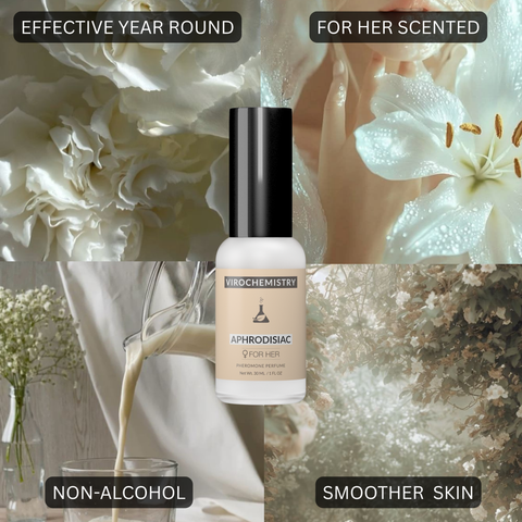 Aphrodisiac - Elegant, Ultra Strength Organic Fragrance Body Perfume (1 Fl. Oz)