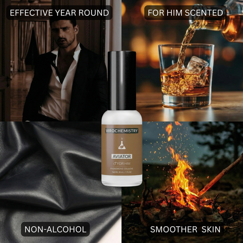Aviator - Exclusive, Ultra Strength Organic Fragrance Body Cologne Spray - 1 Fl Oz