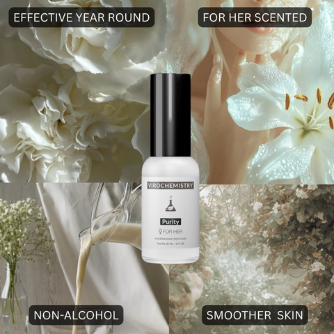 Purity - Elegant, Ultra Strength Organic Fragrance Body Perfume Spray