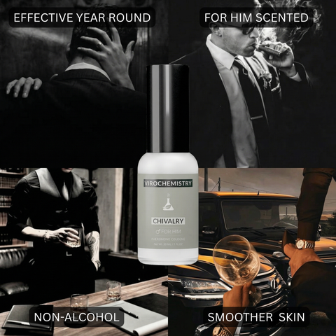 Chivalry - Exclusive, Ultra Strength Organic Fragrance Body Cologne Spray - 1 Fl Oz