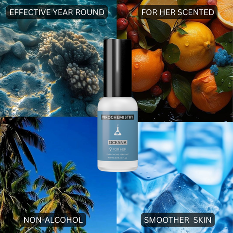 Oceana - Elegant, Ultra Strength Organic Fragrance Body Perfume Spray