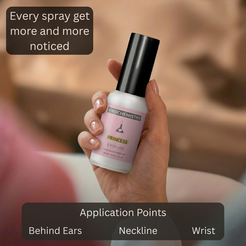Princess - Elegant, Ultra Strength Organic Fragrance Body Perfume Spray