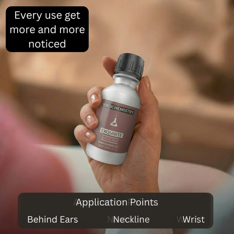 EXQUISITE - Elegant, Ultra Strength Organic Fragrance Body Perfume Oil 15mL Concentrate