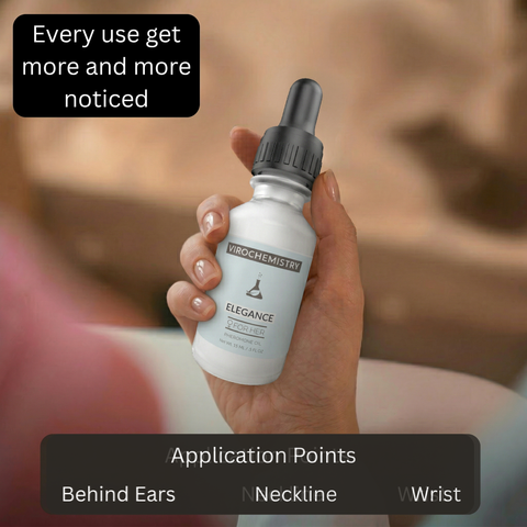 ELEGANCE - Elegant, Ultra Strength Organic Fragrance Body Perfume Oil 15mL Concentrate