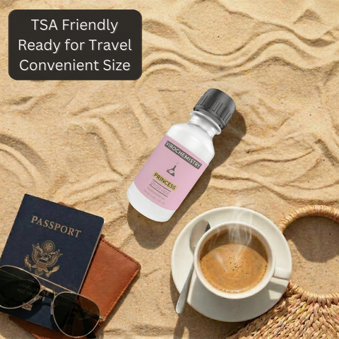 Princess - Elegant, Ultra Strength Organic Fragrance Body Perfume Oil
