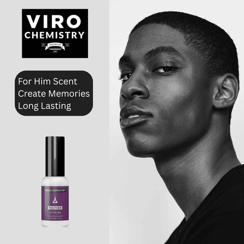 Panther - Exclusive, Ultra Strength Organic Fragrance Body Cologne Spray - 1 Fl Oz
