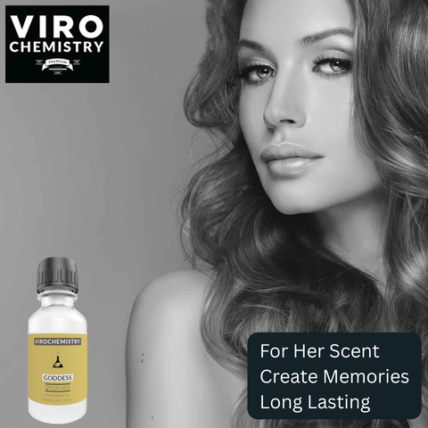 GODDESS - Elegant, Ultra Strength Organic Fragrance Body Perfume Oil 15mL Concentrate