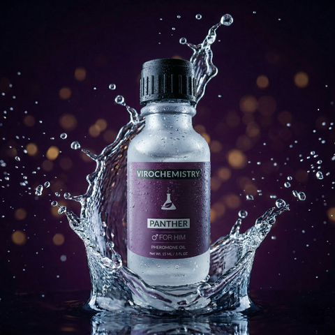 Pheromone Cologne Oil (PANTHER) - Bold, Extra Strength Human Pheromones Formula – 15mL Concentrate