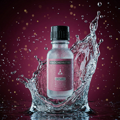 DESIRE - Elegant, Ultra Strength Organic Fragrance Body Perfume Oil 15mL Concentrate