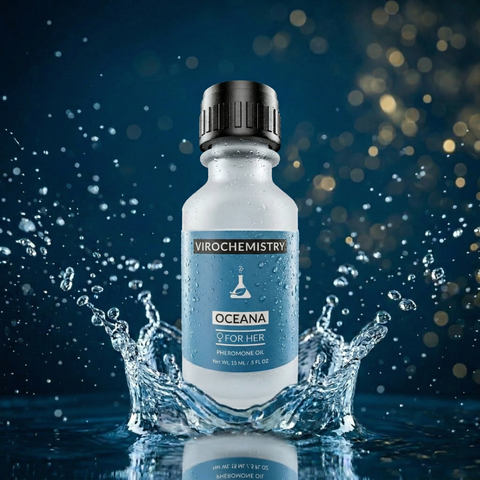OCEANA - Elegant, Ultra Strength Organic Fragrance Body Perfume Oil 15mL Concentrate
