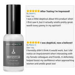 Legendary - Exclusive, Ultra Strength Organic Fragrance Body Cologne Spray