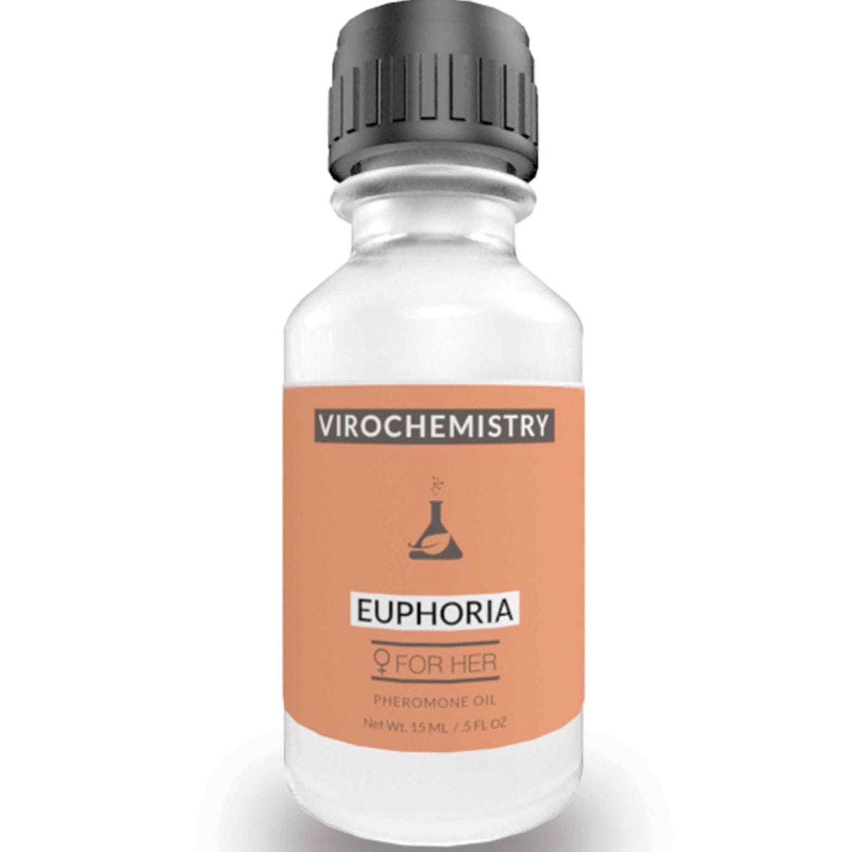 Pheromones For Women (EUPHORIA) - Elegant, Ultra Strength Organic Fragrance Body Perfume Oil 15mL Concentrate [Human Grade Pheromones to Attract Men]