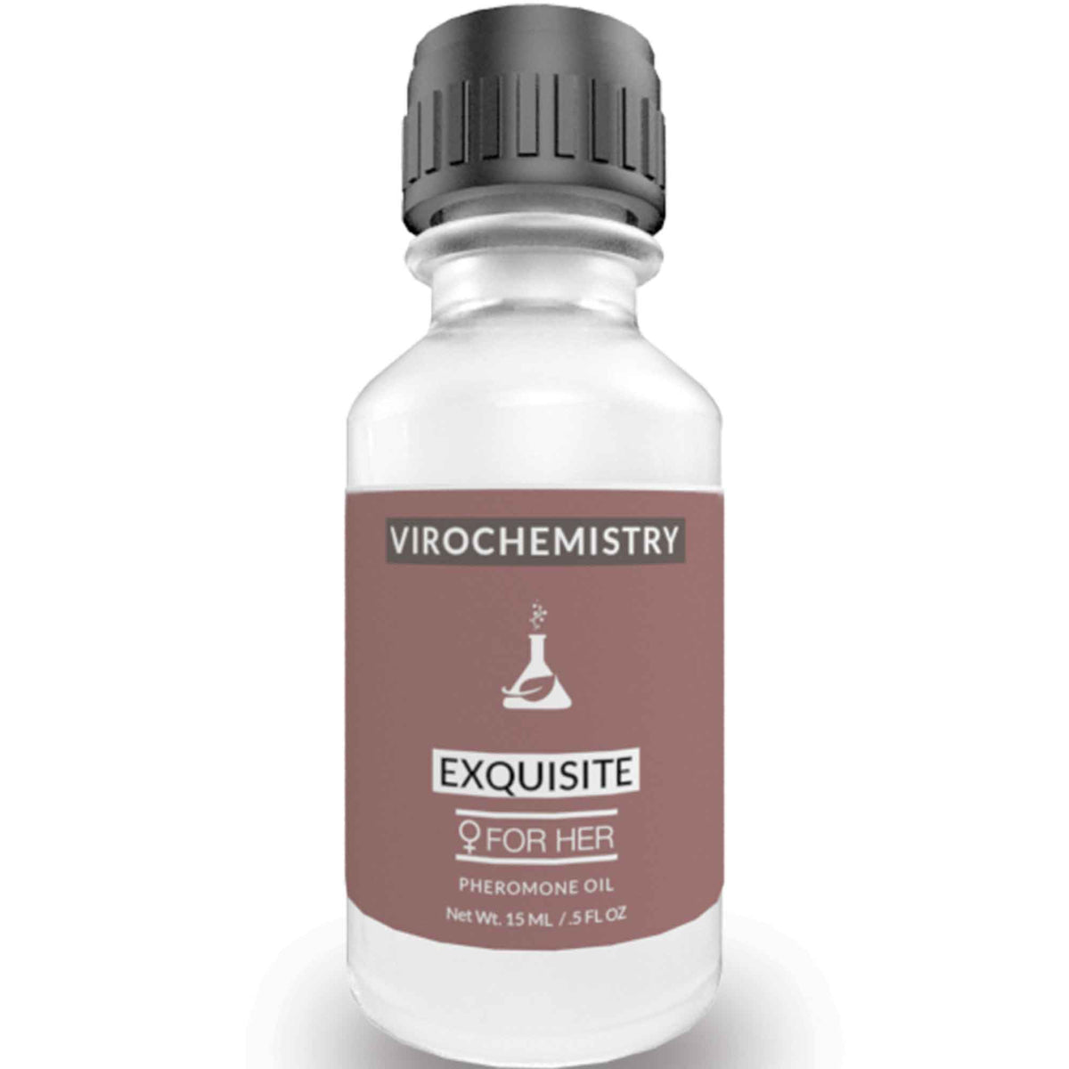 Pheromones For Women (EXQUISITE) - Elegant, Ultra Strength Organic Fragrance Body Perfume Oil 15mL Concentrate [Human Grade Pheromones to Attract Men]