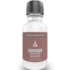 Pheromones For Women (EXQUISITE) - Elegant, Ultra Strength Organic Fragrance Body Perfume Oil 15mL Concentrate [Human Grade Pheromones to Attract Men]