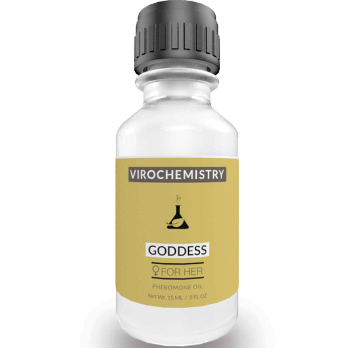 Pheromones For Women (GODDESS) - Elegant, Ultra Strength Organic Fragrance Body Perfume Oil 15mL Concentrate [Human Grade Pheromones to Attract Men]
