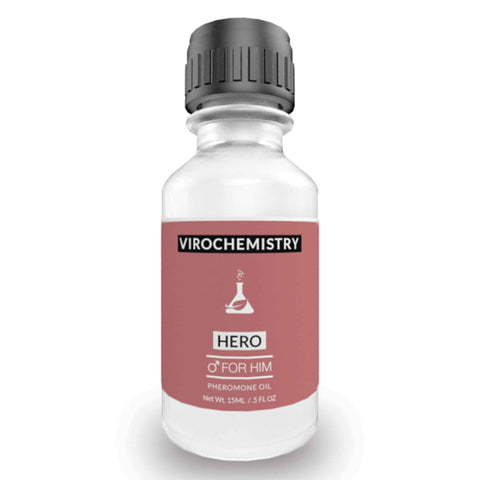 Pheromone Cologne Oil (HERO) - Bold, Extra Strength Human Pheromones Formula – 15mL Concentrate