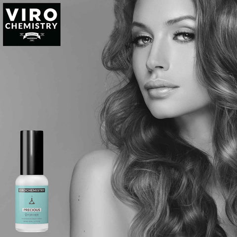 PRECIOUS Body Spray - Elegant, Ultra Strength Organic Human Pheromones Fragrance Body Spray 50ml