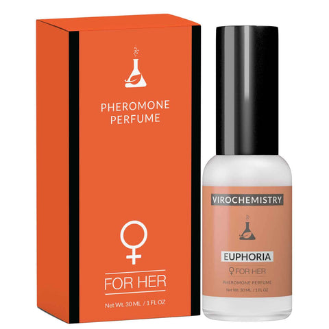 Euphoria - Elegant, Ultra Strength Organic Fragrance Body Perfume (1 Fl. Oz)