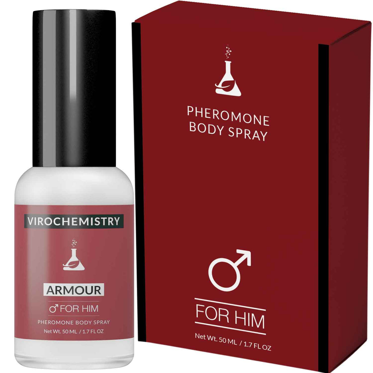 Pheromones to Attract Women for Men (Armour) Body Spray - Bold, Extra Strength Human Pheromones Fragrance Body Spray - 50ml (Human Grade Pheromones to Attract Women)