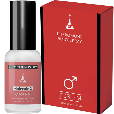 Molecule X Body Spray - Bold, Extra Strength Human Pheromones Fragrance Body Spray - 50ml