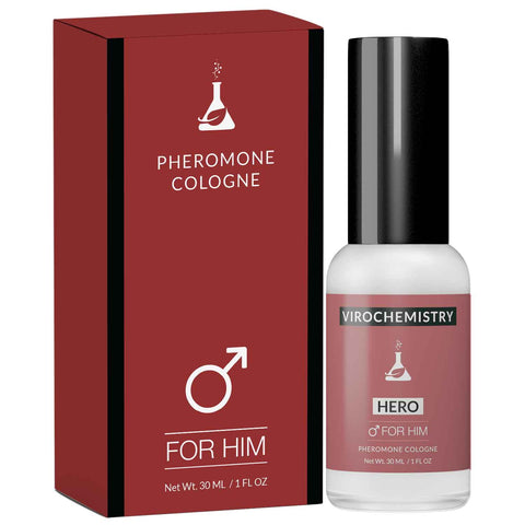 Hero - Exclusive, Ultra Strength Organic Fragrance Body Cologne Spray - 1 Fl Oz
