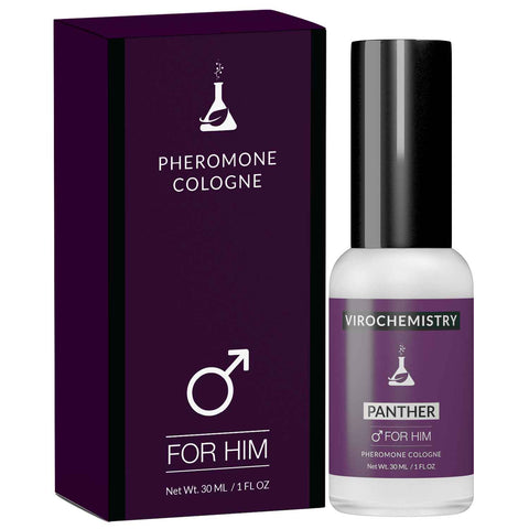 Panther - Exclusive, Ultra Strength Organic Fragrance Body Cologne Spray - 1 Fl Oz