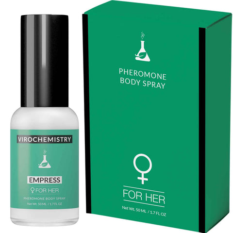 EMPRESS Body Spray - Elegant, Ultra Strength Organic Human Pheromones Fragrance Body Spray 50ml
