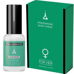 Pheromones For Women (EMPRESS) Body Spray - Elegant, Ultra Strength Organic Human Pheromones Fragrance Body Spray 50mL - [Human Grade Pheromones to Attract Men]