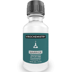 Pheromones For Men Pheromone Cologne Oil (WARRIOR) - Bold, Extra Strength Human Pheromones Formula – 15mL Concentrate [Human Grade Pheromones to Attract Women]