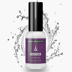 Pheromones to Attract Women for Men (Panther) - Exclusive, Ultra Strength Organic Fragrance Body Cologne Spray - 1 Fl Oz (Human Grade Pheromones to Attract Women)