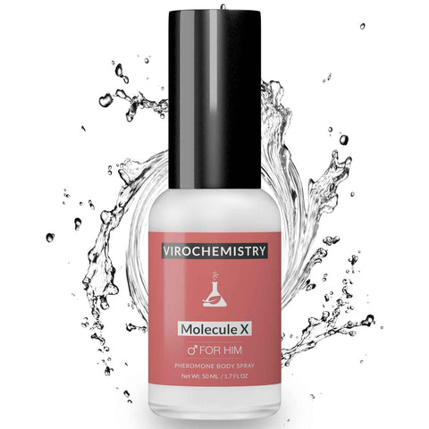 Molecule X Body Spray - Bold, Extra Strength Human Pheromones Fragrance Body Spray - 50ml