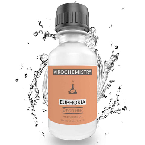 EUPHORIA - Elegant, Ultra Strength Organic Fragrance Body Perfume Oil 15mL Concentrate